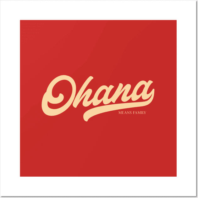 Ohana Wall Art by BadBox